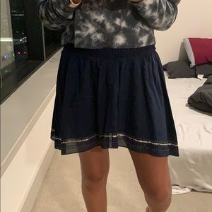 American Eagle Outfitters navy skirt